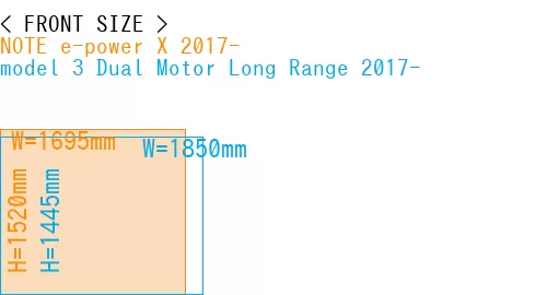 #NOTE e-power X 2017- + model 3 Dual Motor Long Range 2017-